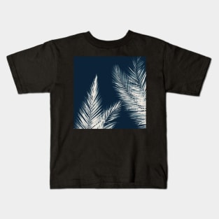 Palm Cyanotype #2 Kids T-Shirt